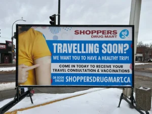 Calgary Advertising Signs Rentals