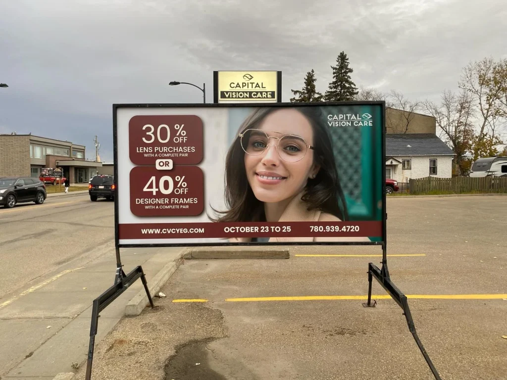 Calgary Mini Billboard Signs