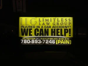 Lighted Portable Sign Calgary