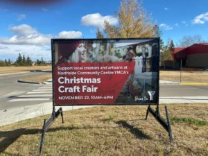 Mini Billboard Sign Calgary