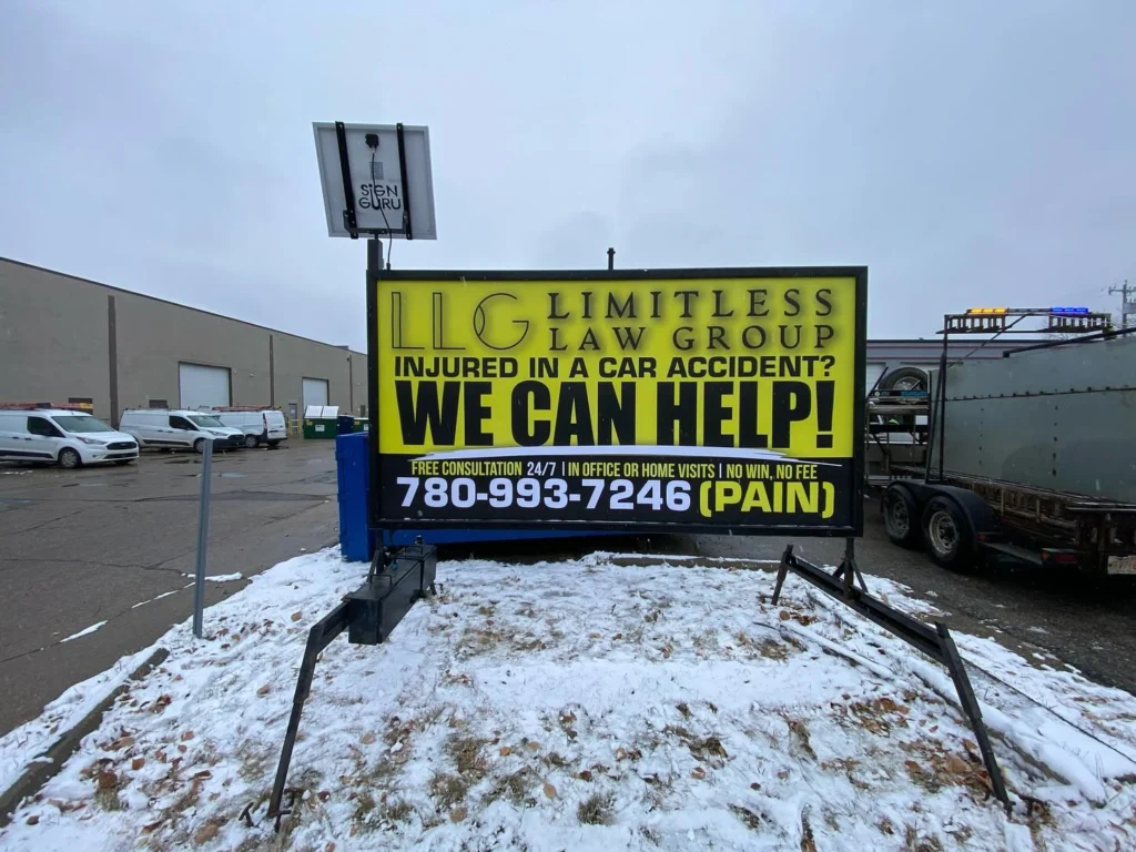 Mini Billboards Calgary