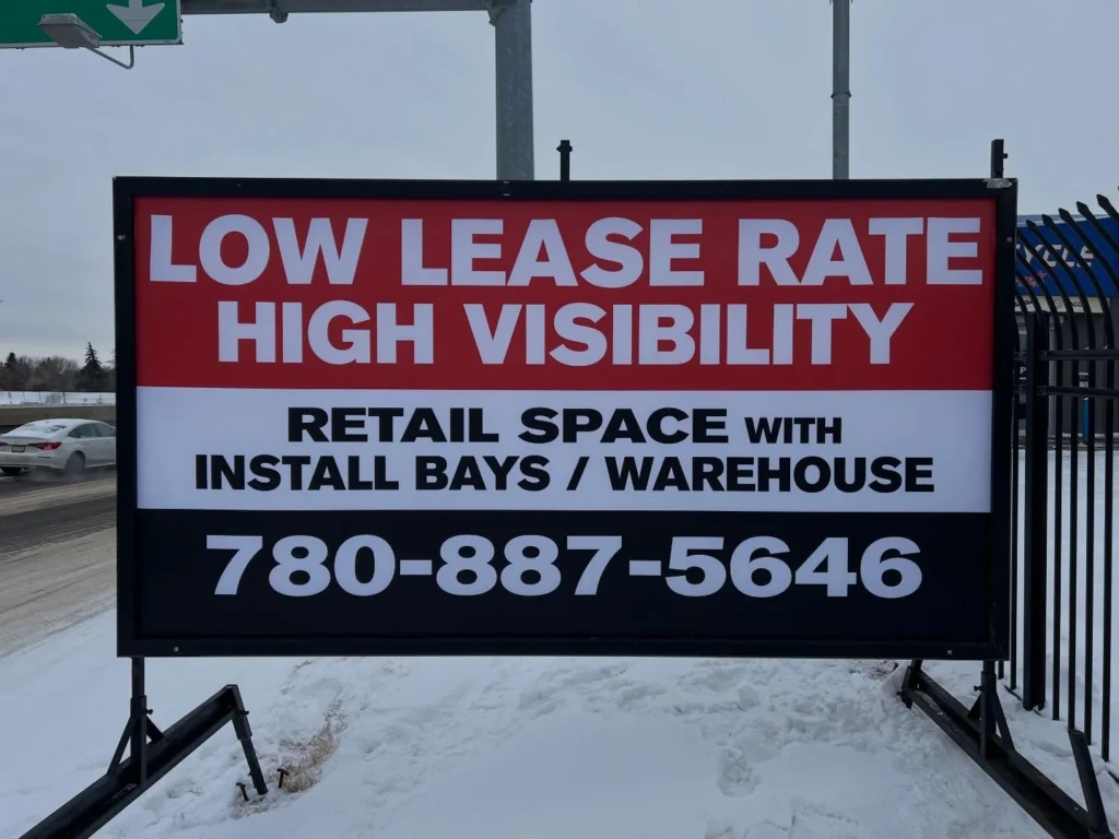 Portable Sign Calgary
