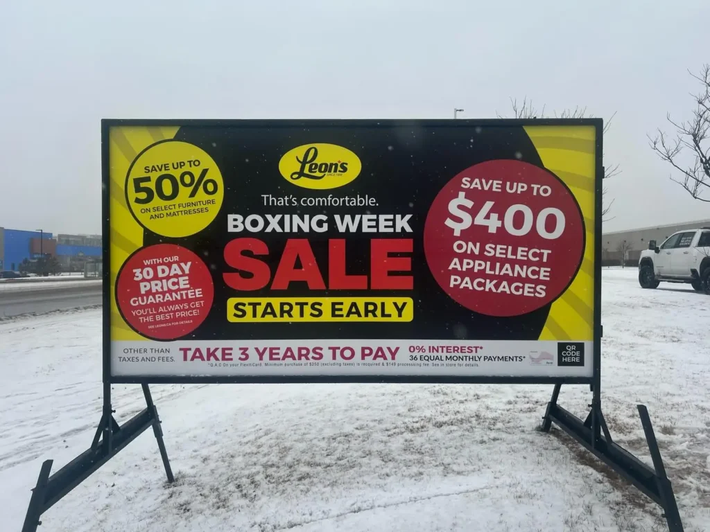Portable Signs Calgary Bylaws
